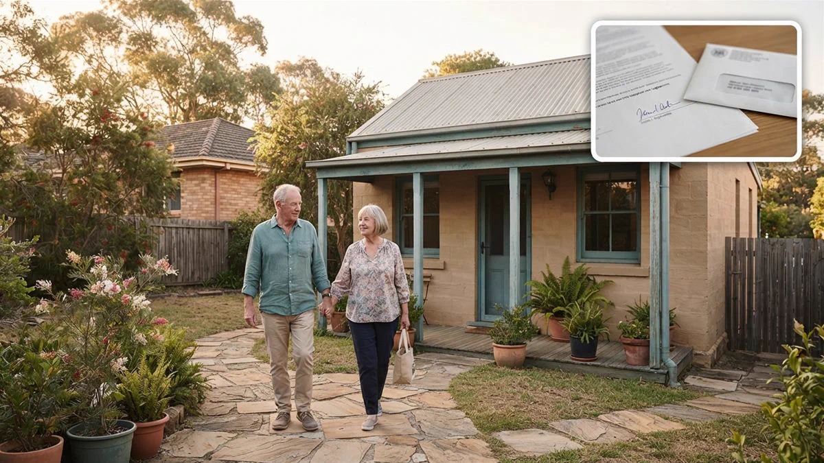 A small self-contained flat at the rear of an Australian family home